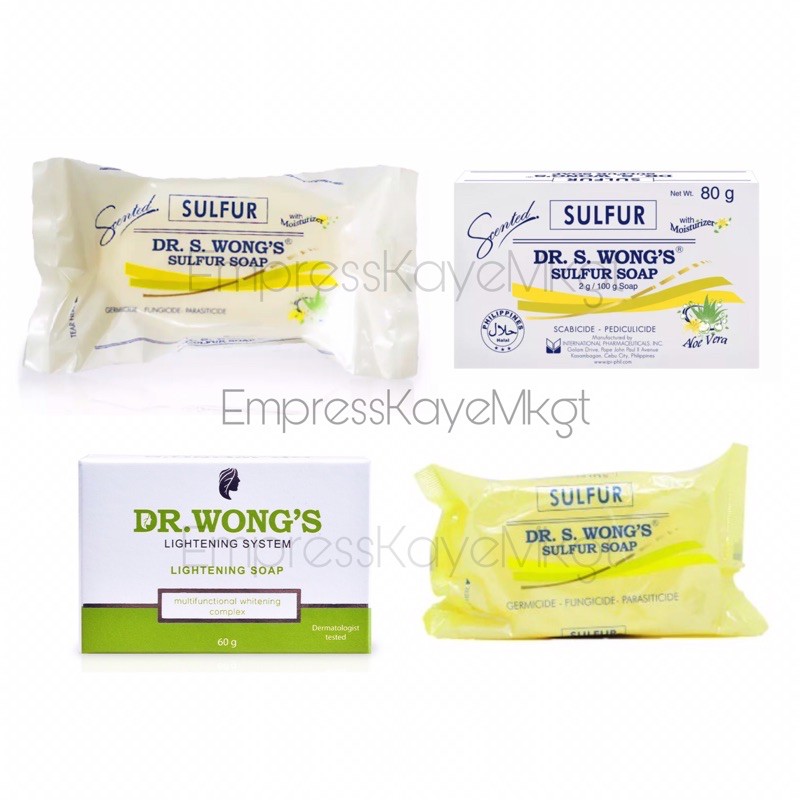 Dr. S. Wong s Lightening Soap and Sulfur Soap