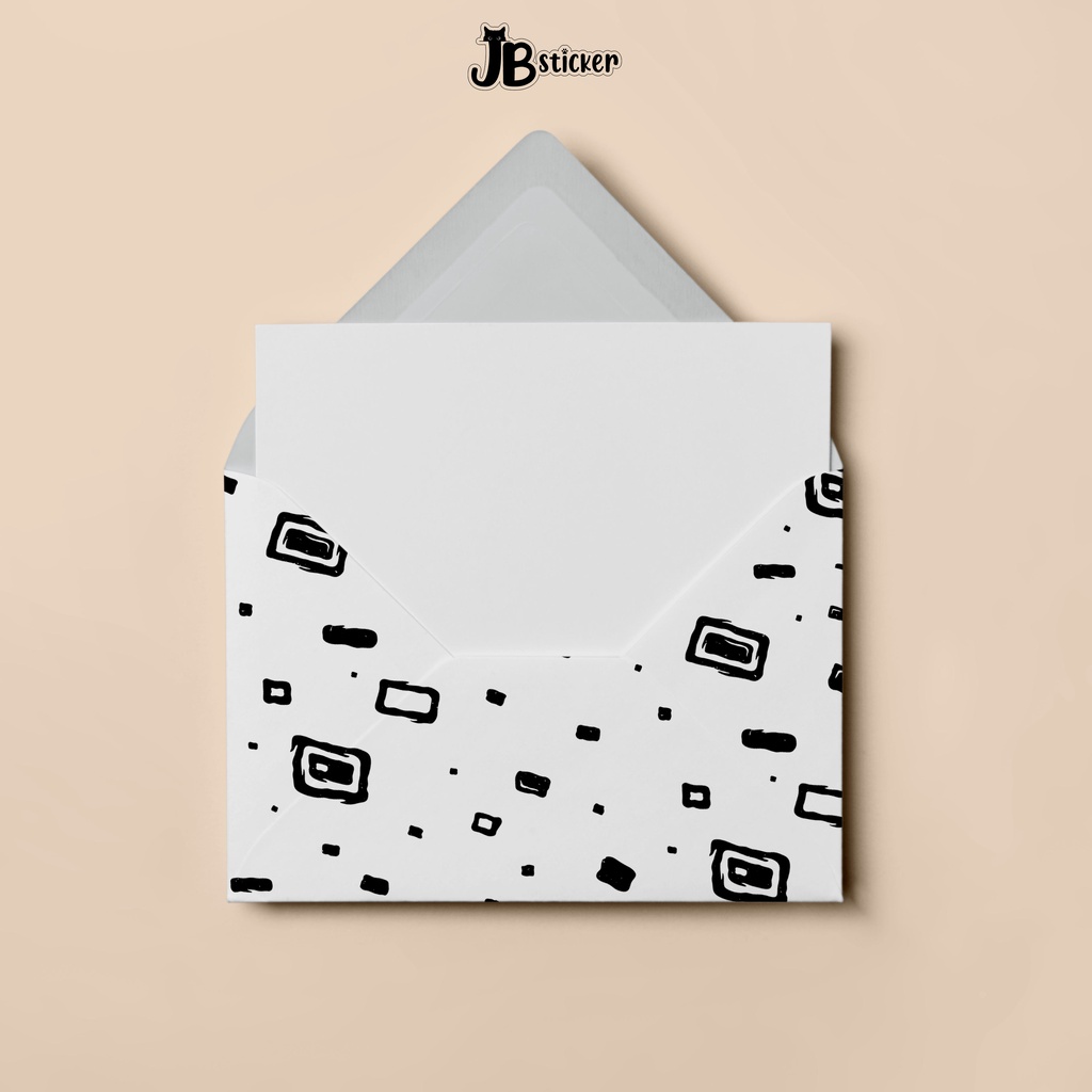 Abstract Mini Envelope 3x4.5, Toploader Envelope, Card Envelope, Gift