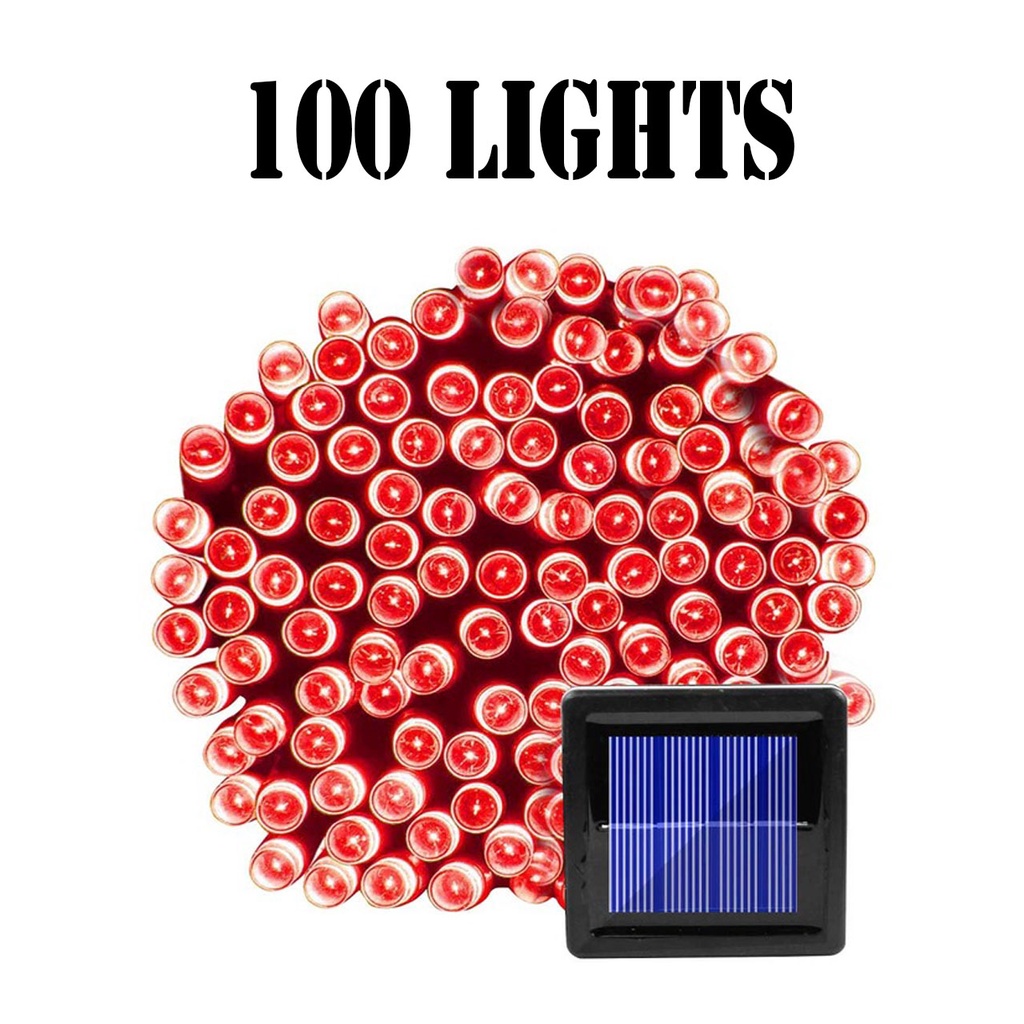 Ulifeshop 100L Solar Led String Fairy Light Party Outdoor Christmas