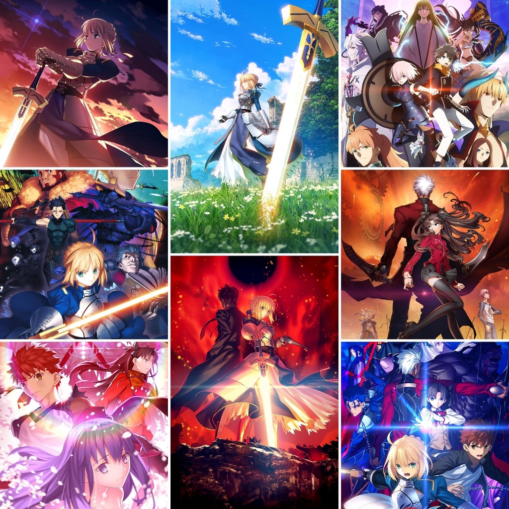 Fate Anime Series Poster A4 Size | Shopee Philippines