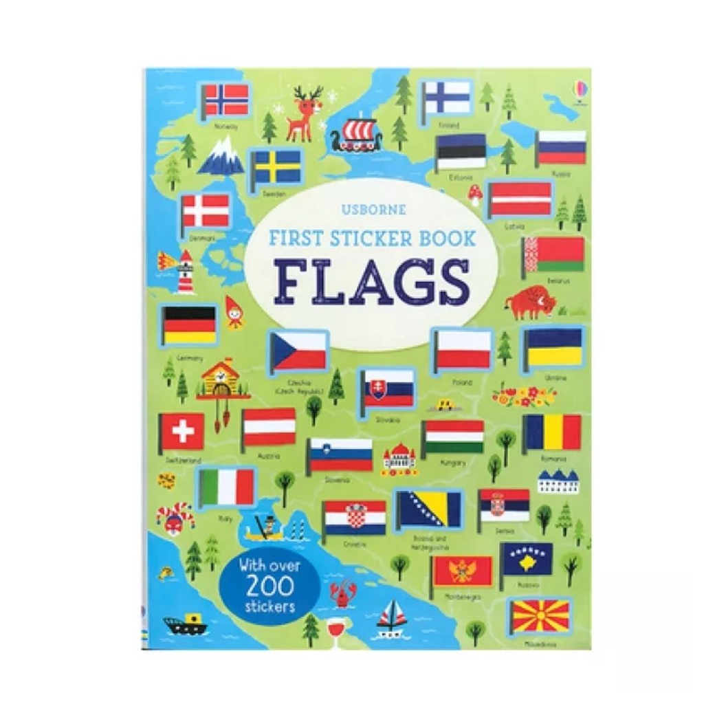 Usborne Flags Sticker | Shopee Philippines