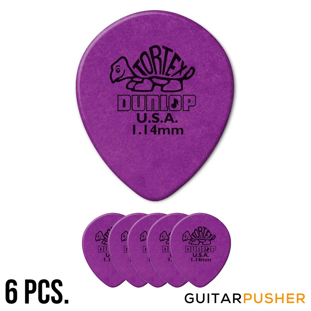 Dunlop Tortex Tear Drop Guitar Pick 413R - 1.14Mm Purple | Shopee ...