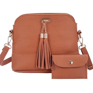 FRIDA BAGS 2In1 Set Tassel Slingbag  FOR WOMEN #092