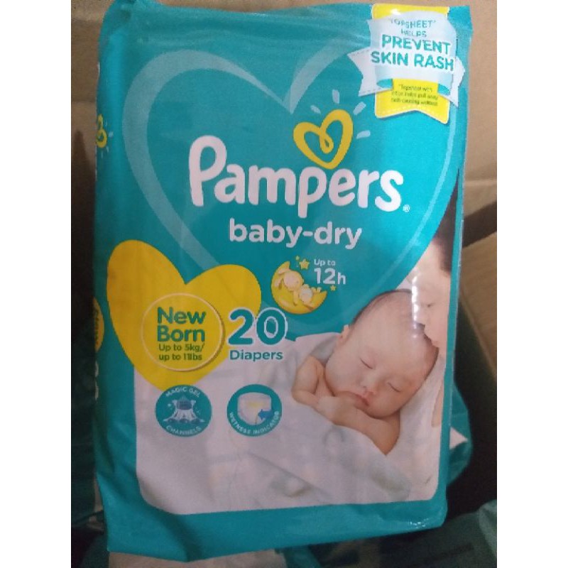 20 pack hot sale pampers newborn