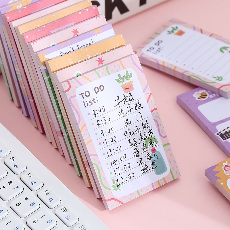 Atm. Medan Sticky Note Checklist, Weekly Planner, TO DO LIST, CHECK ...