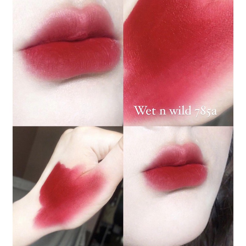 Auth WETNWILD PERFECT POUT Smooth Wax Lipstick Color 785A CLUB BRAT Shopee Philippines