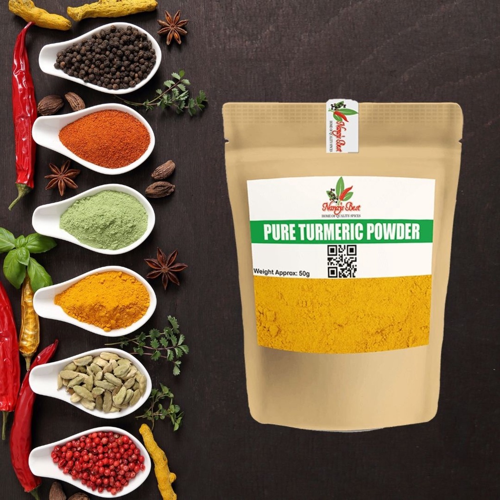 NanaysBest Pure Turmeric Powder Luyang Dilaw Puro 50grams | Shopee ...