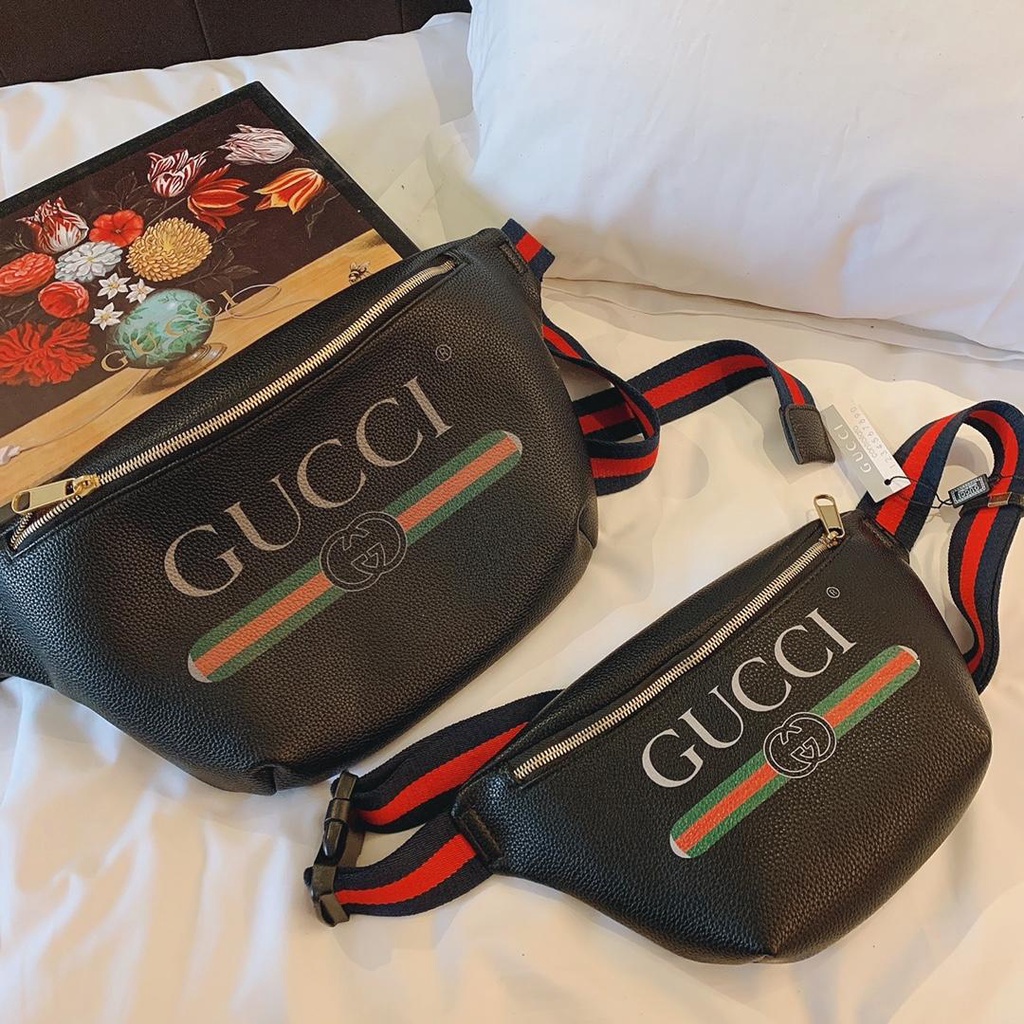 Gucci graffiti shop fanny pack