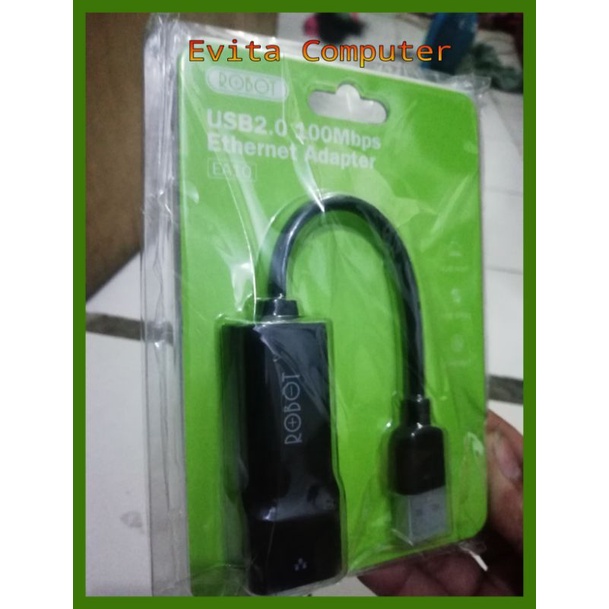 Usb to LAN 2.0 Adapter ROBOT EA01 76XJ Shopee Philippines