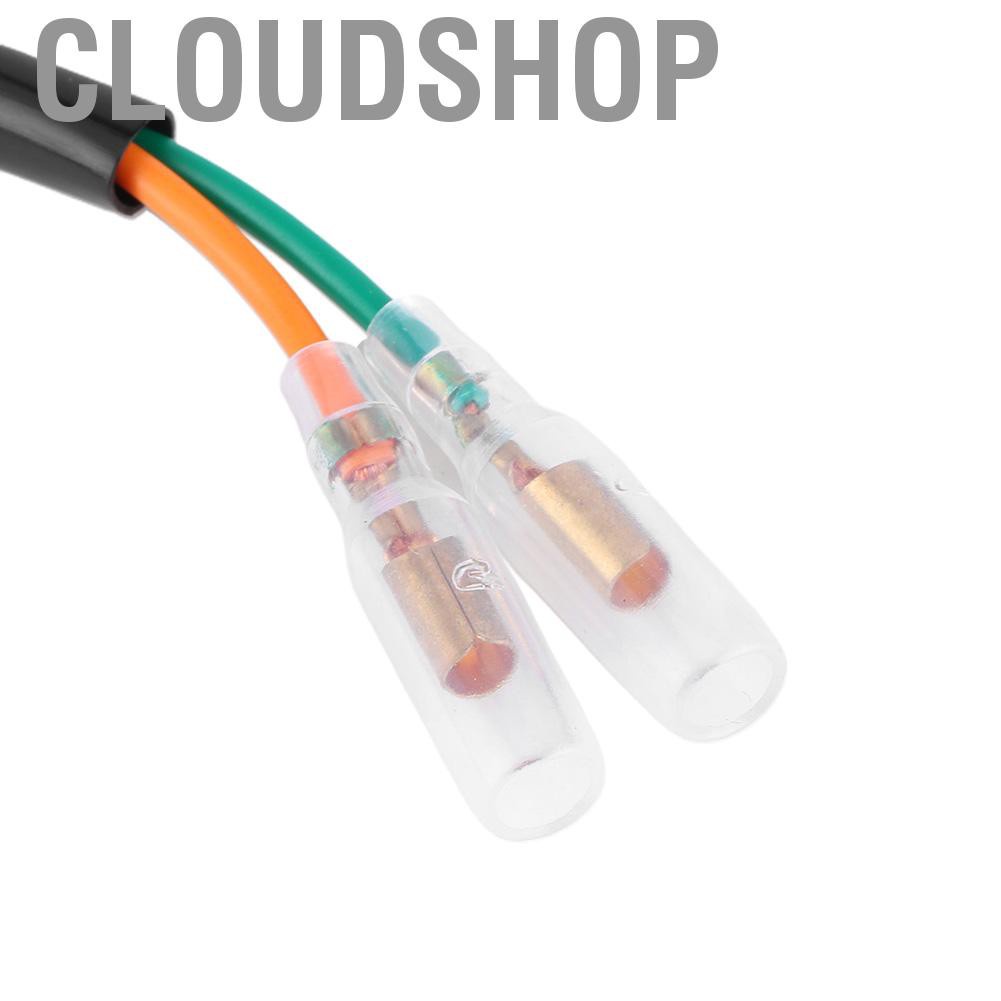 Cloudshop Motorcycle Turn Signal Wiring Adapter Plug Fit for Kawasaki