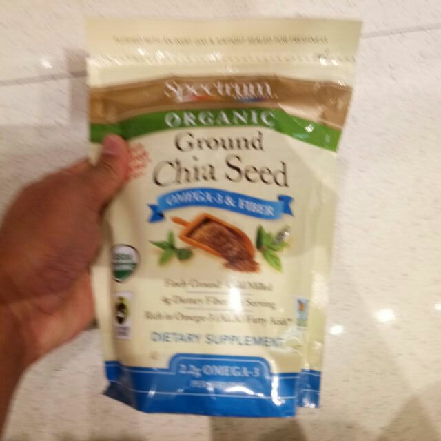 Spectrum Ground Chia Seeds With Omega 3 and Fiber 283gm Shopee