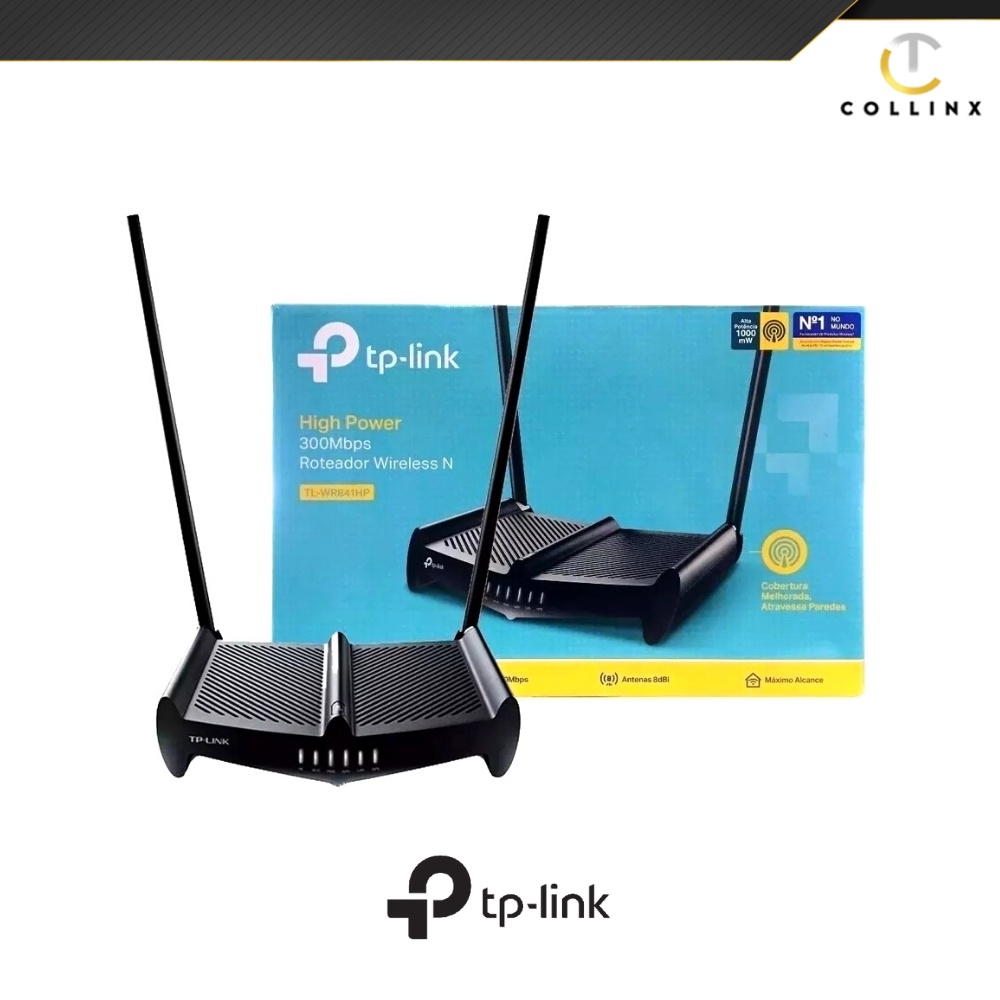 TPLINK 300MBPS HIGH POWER ROUTER (TL-WR841HP) | Shopee Philippines