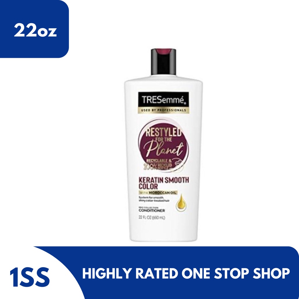 Tresemme Conditioner Keratin Smooth Color 22oz Shopee Philippines 3298