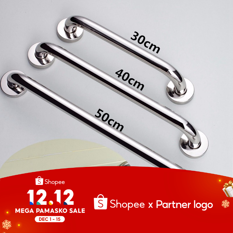 Ready Stock Stainless Steel Bathroom Tub Toilet Handrail Grab Bar ...