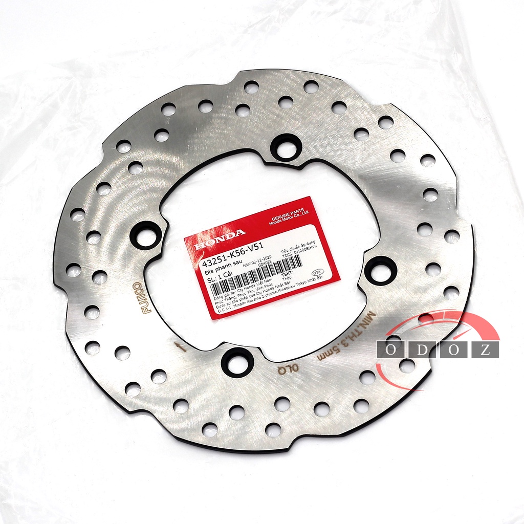 Genuine Honda Winner X rear brake disc 220mm. | Shopee Philippines