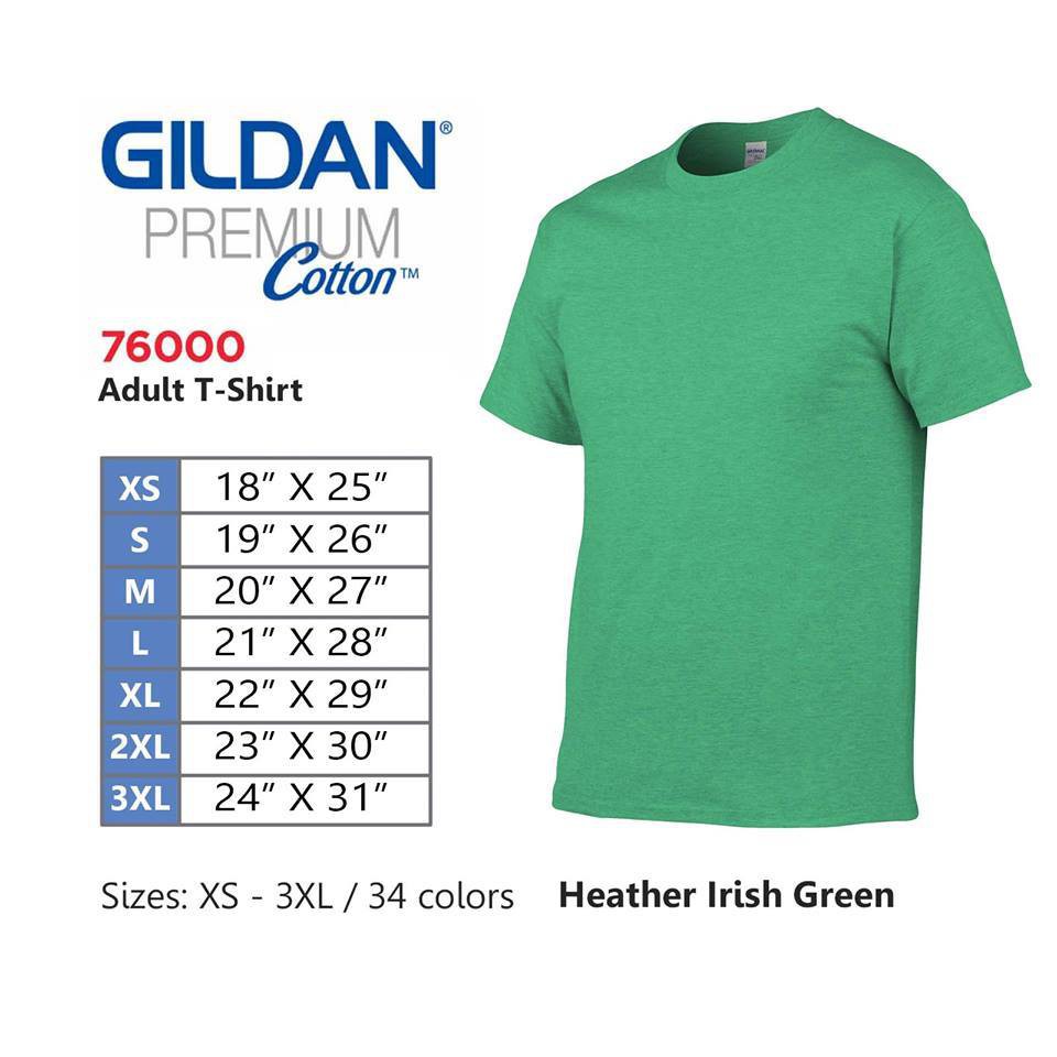 Heather irish cheap green t-shirt