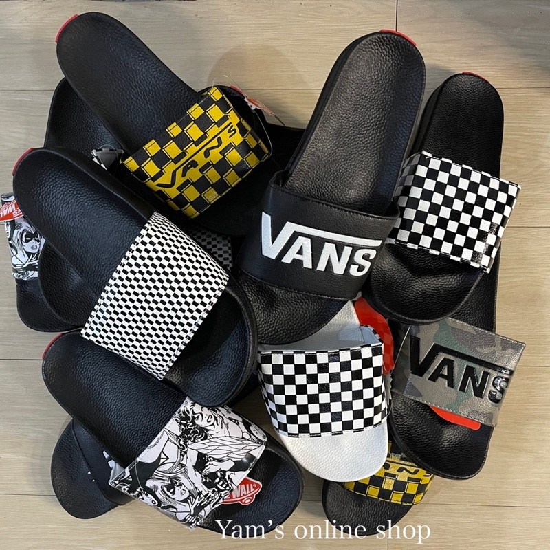 Vans deals slides mens