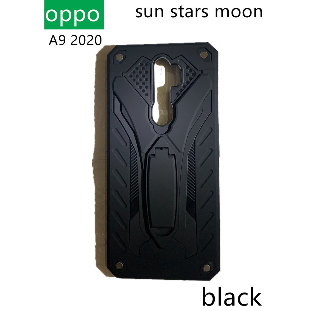 Oppo A9 2020 Robot Armor Case with Stand Shockproof Case - Main Image