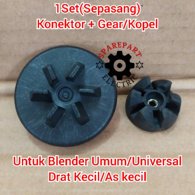 Connector+gear BLENDER MULTI NATIONAL OMEGA VIVA GEAR Etc Small Thread ...