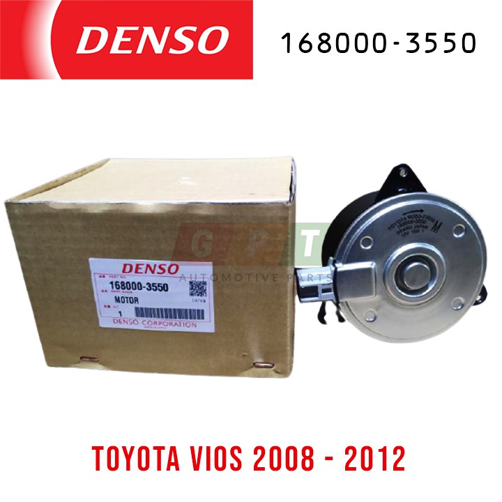 Radiator Fan Motor Toyota Vios Batman Gen 2 20082012 (DENSO Part No