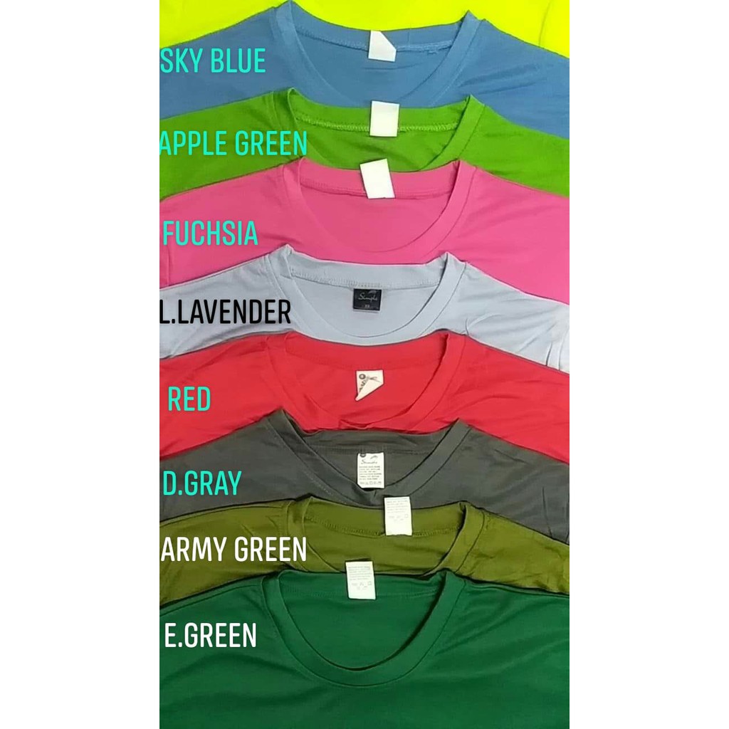 Active Quick Dry T/S Polyester Unisex The Same Active Dry Clothing ...