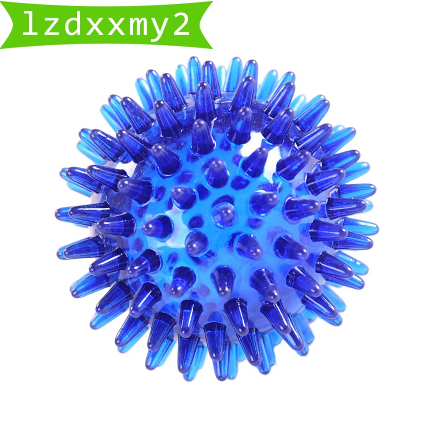 Newest Spiky Massage Ball Point Stress Reflexology Hand Finger Exercise ...