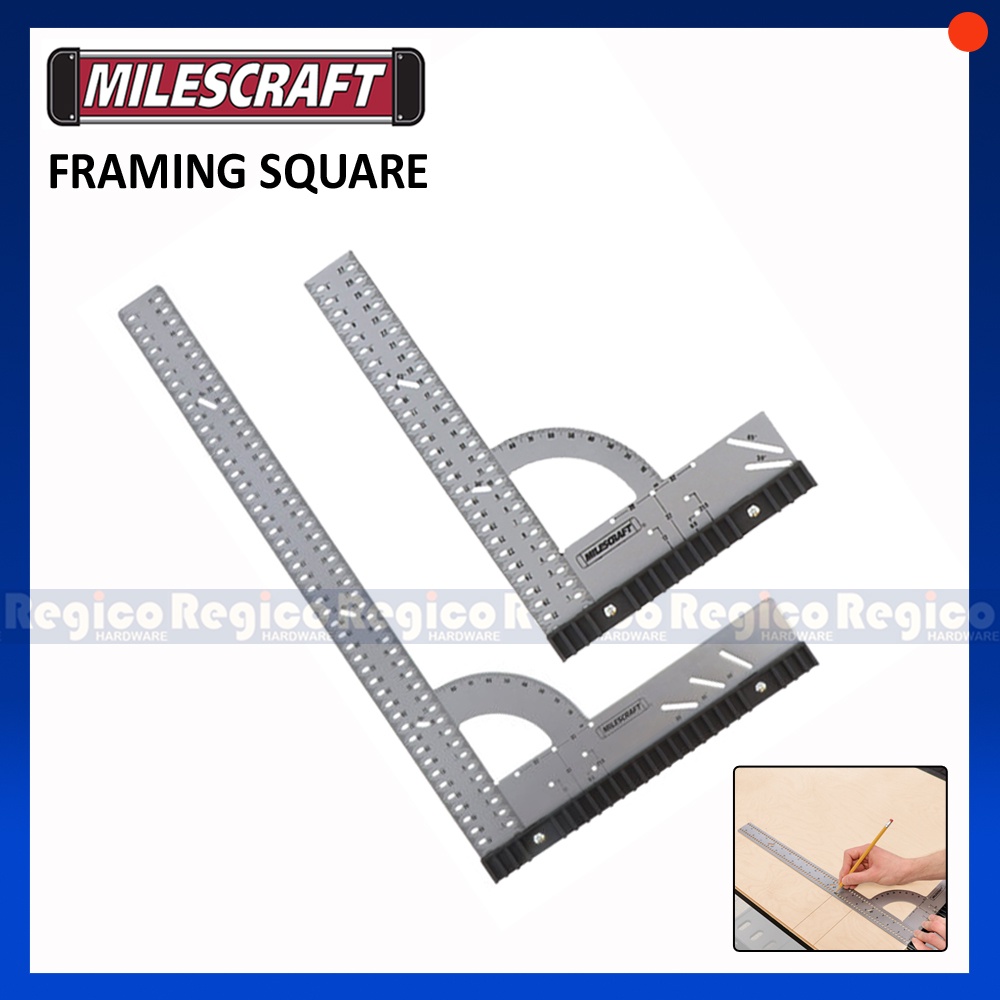Milescraft Framing Square Metric Imperial Regico Hardware Shopee