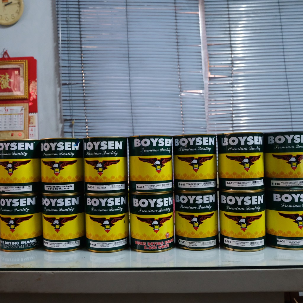 BOYSEN QUICK DRY ENAMEL 1L | Shopee Philippines