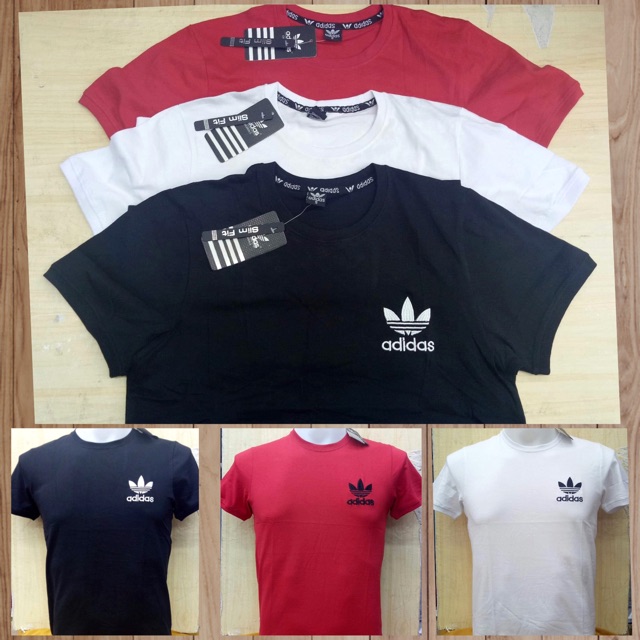 ADIDAS Shirt (Embroided trefoil) Made in 🇧🇩 Bangladesh | Shopee Philippines