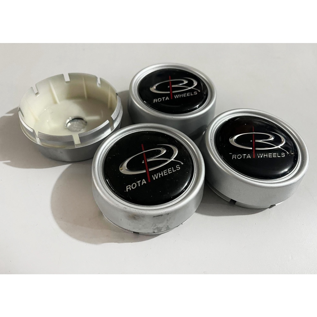 Rota Wheel Elevated Silver Center Cap Shopee Philippines