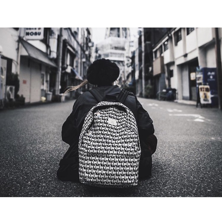 FEAR OF GOD FOG ESSENTIALS Double Line Full Print Backpack High Street Tide Backpack