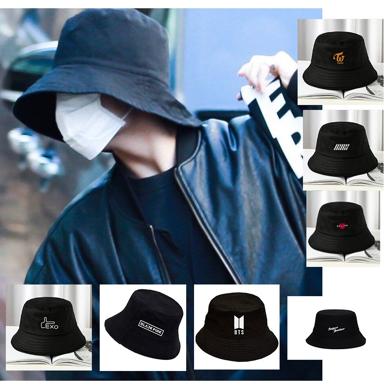 Bucket cheap hat shopee