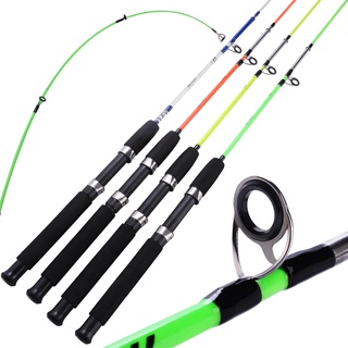 Spinning Fishing Rod Portable Travel Fishing Pole 1.2M-1.8M Section for  Freshwater Saltwater