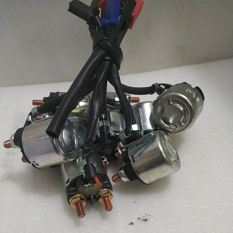 Black Chrome Switch Assy Starter Magnetic Motor Spare Parts for