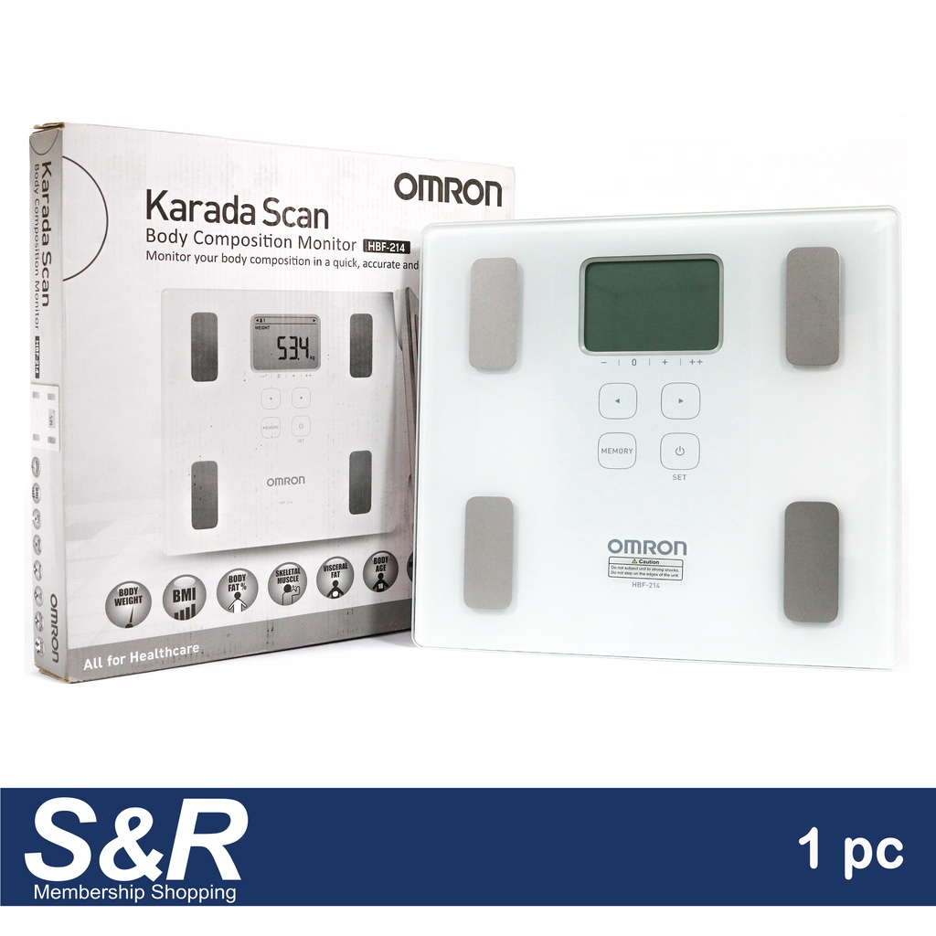 Omron Karada Scan Body Composition Monitor HBF214 1pc Shopee Philippines
