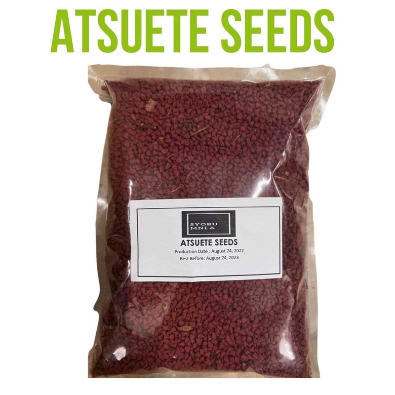 Atsuete Seed Annato Seed 250g 500g 1kilo Shopee Philippines