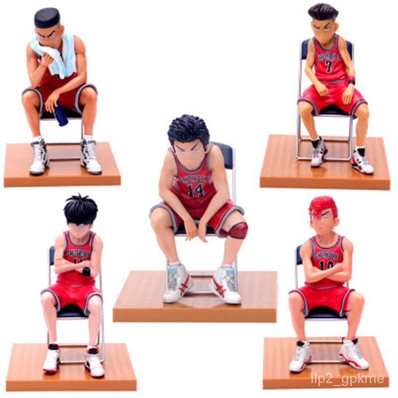 Slam Dunk Dasin Hanamichi Sakuragi Rukawa Kaede Action Figure Slam Dunk ...