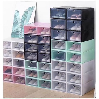 AZ Candy Color Shoe Box Foldable Drawer Case Storage Organizer-Z077 ...