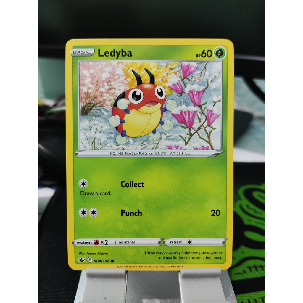 different types of holo pokemon cards Pokemon - Scarlet & Violet - Stellar Crown - Ledian