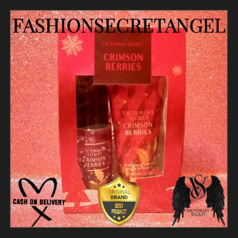 Victoria secret crimson online berries lotion