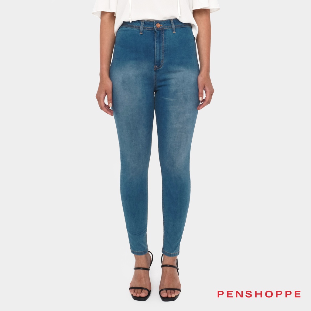 Penshoppe high hot sale waist jeans