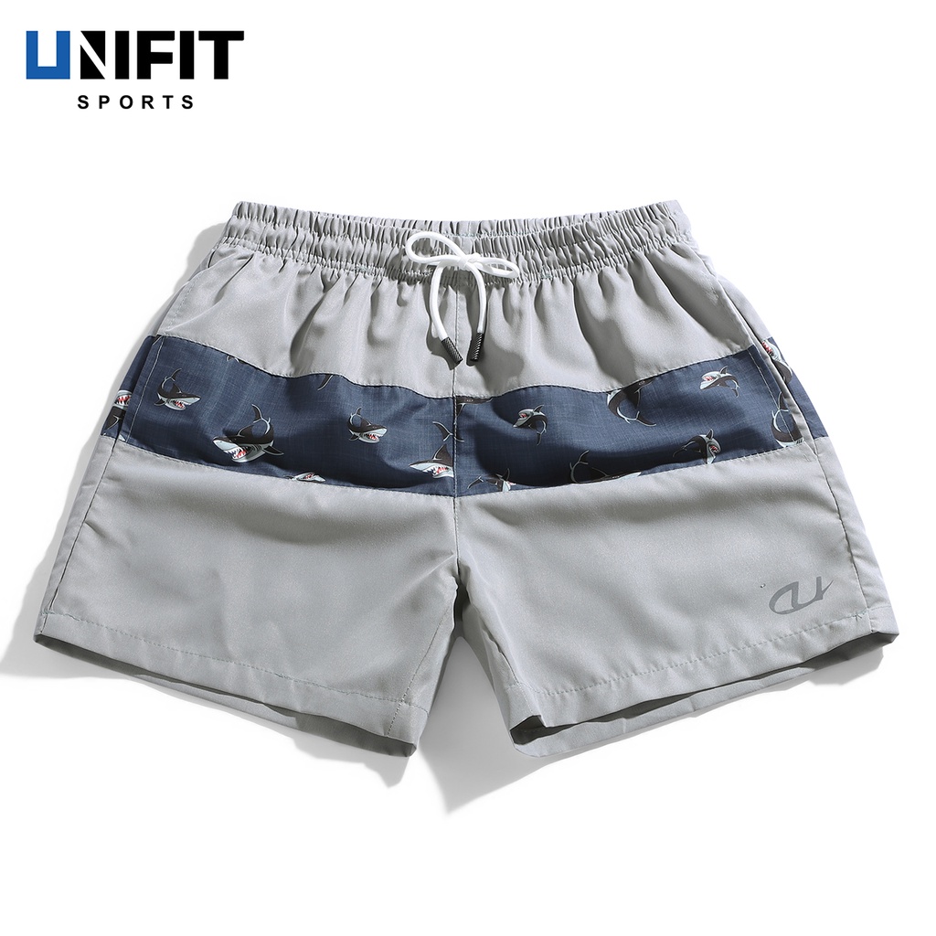 UNIFIT Men's Beach Shorts Summer Fashion Sweat Shorts UF3074 Shopee