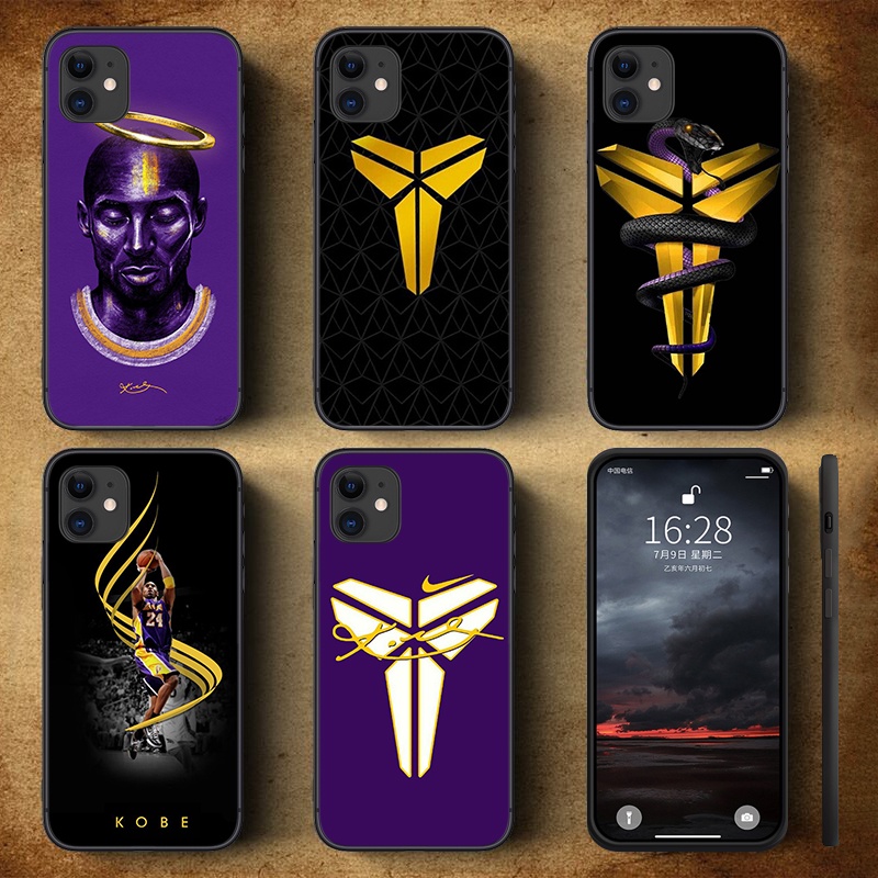 iPhone 6 6S 7 8 Plus X XS XR 11 Pro Max TPU soft Case B51 Kobe Bryant Black Mamba Casing Soft Shopee Philippines