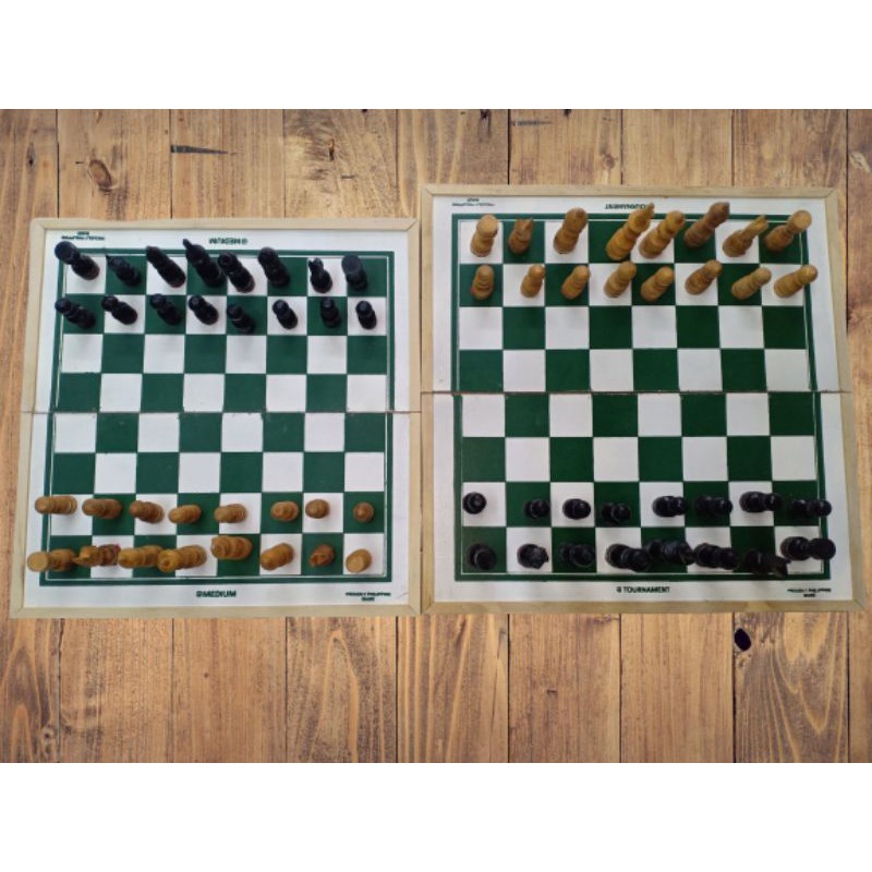 Medium Chess Board with Pieces