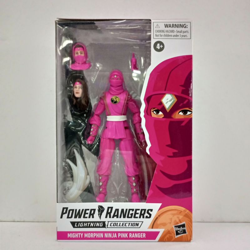 Mighty Morphin Power Rangers Lightning Collection Ninja Rangers ...