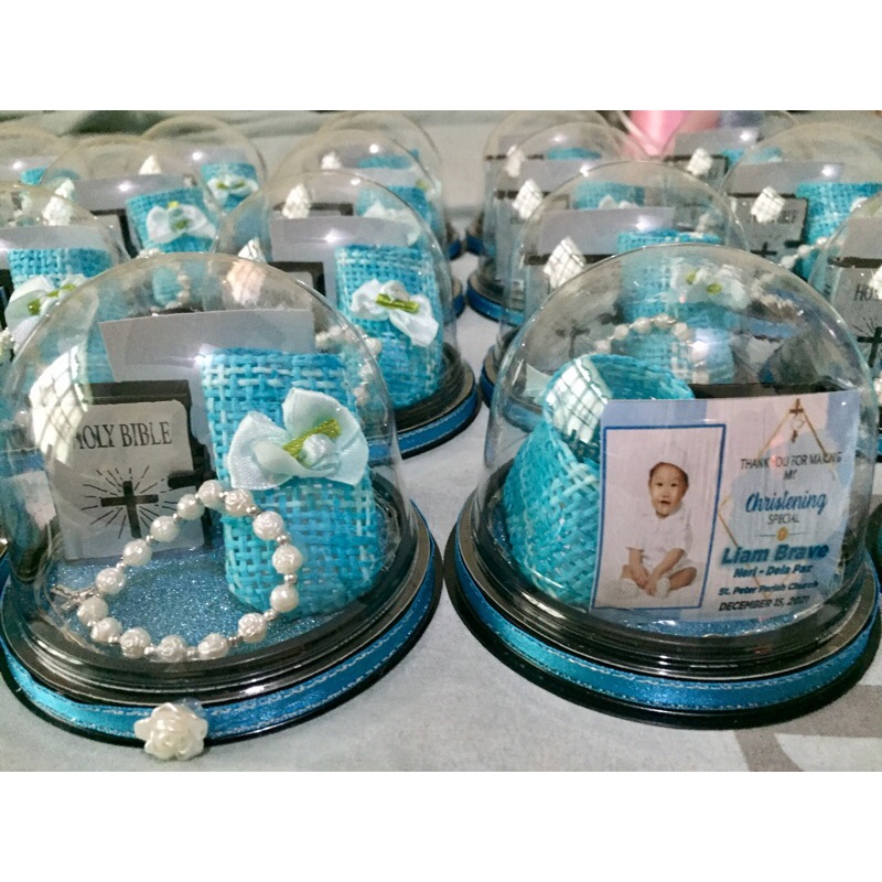 Customized Baptismal Souvenirs Christening Souvenirs Baptismal Giveaway with Lights Shopee