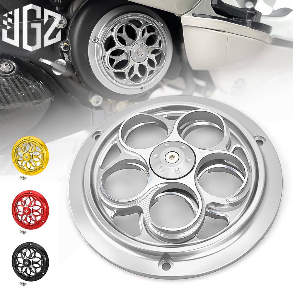 CNC Motorcycle Cover Radiator Engine Fan Guard Spinner Pelindung For ...