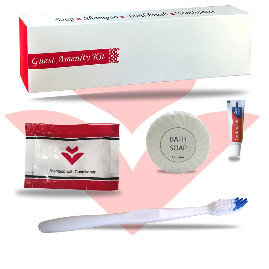 HOTEL GUEST AMENITY KIT PACKAGE 1 AirBnb Staycation Resort Hotel ...