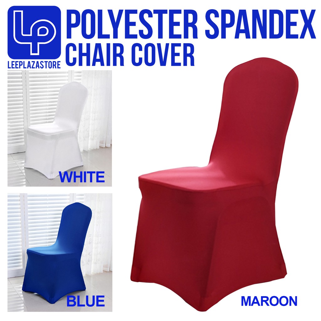 Universal Polyester Spandex Plastic Monobloc Fitted Chair Cover