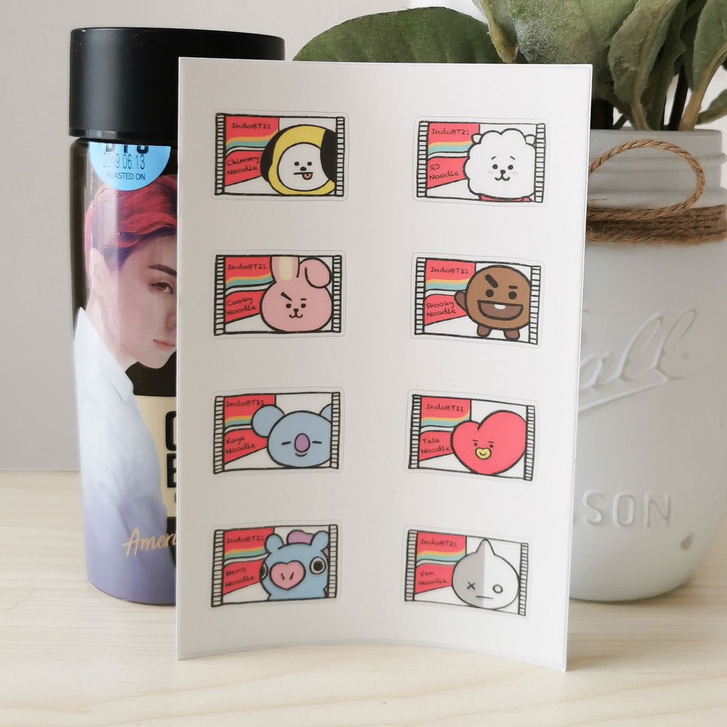 Indomie BT21 Sticker | Shopee Philippines